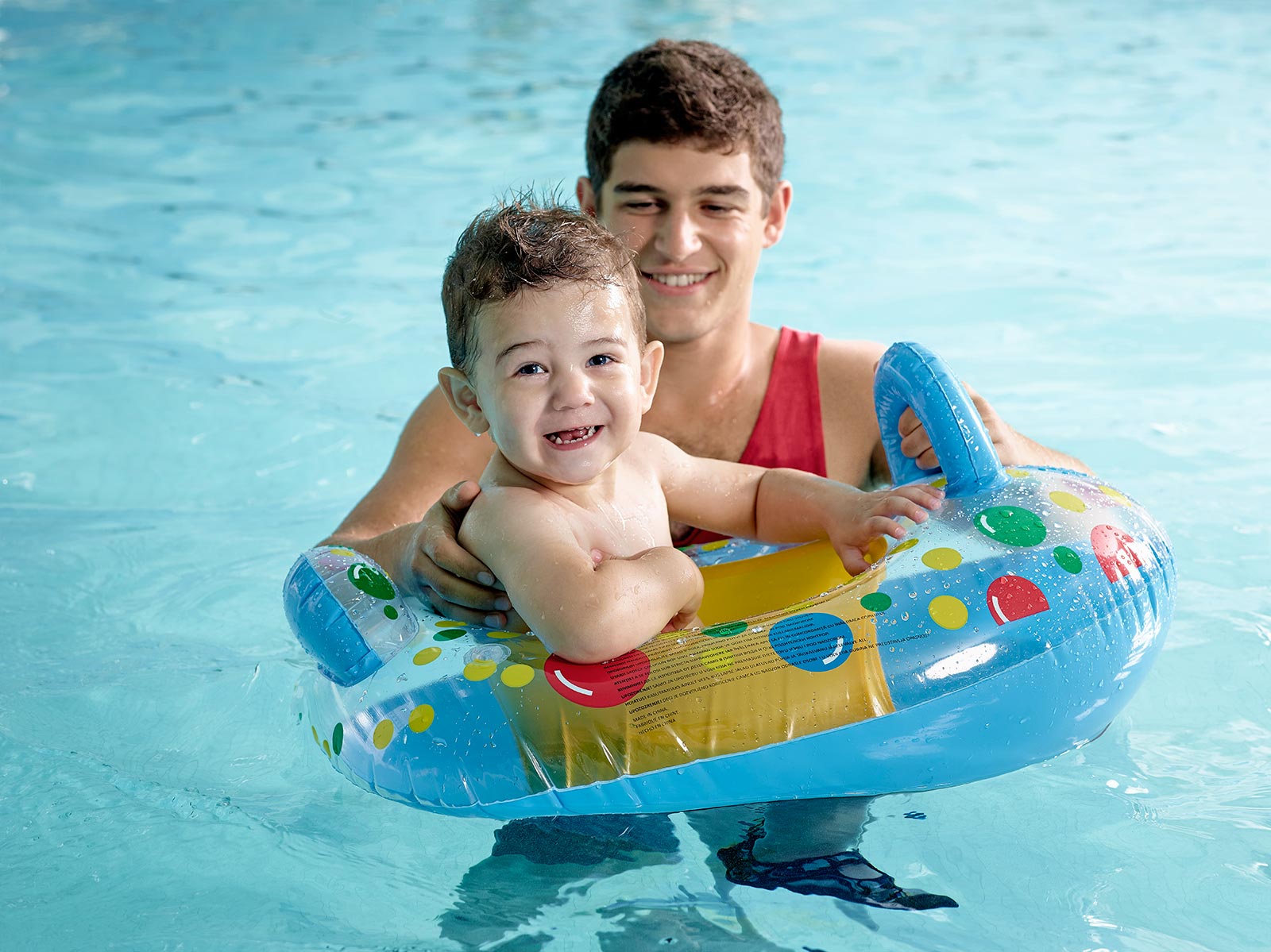 Family Fun Zone Pool - Father and Son